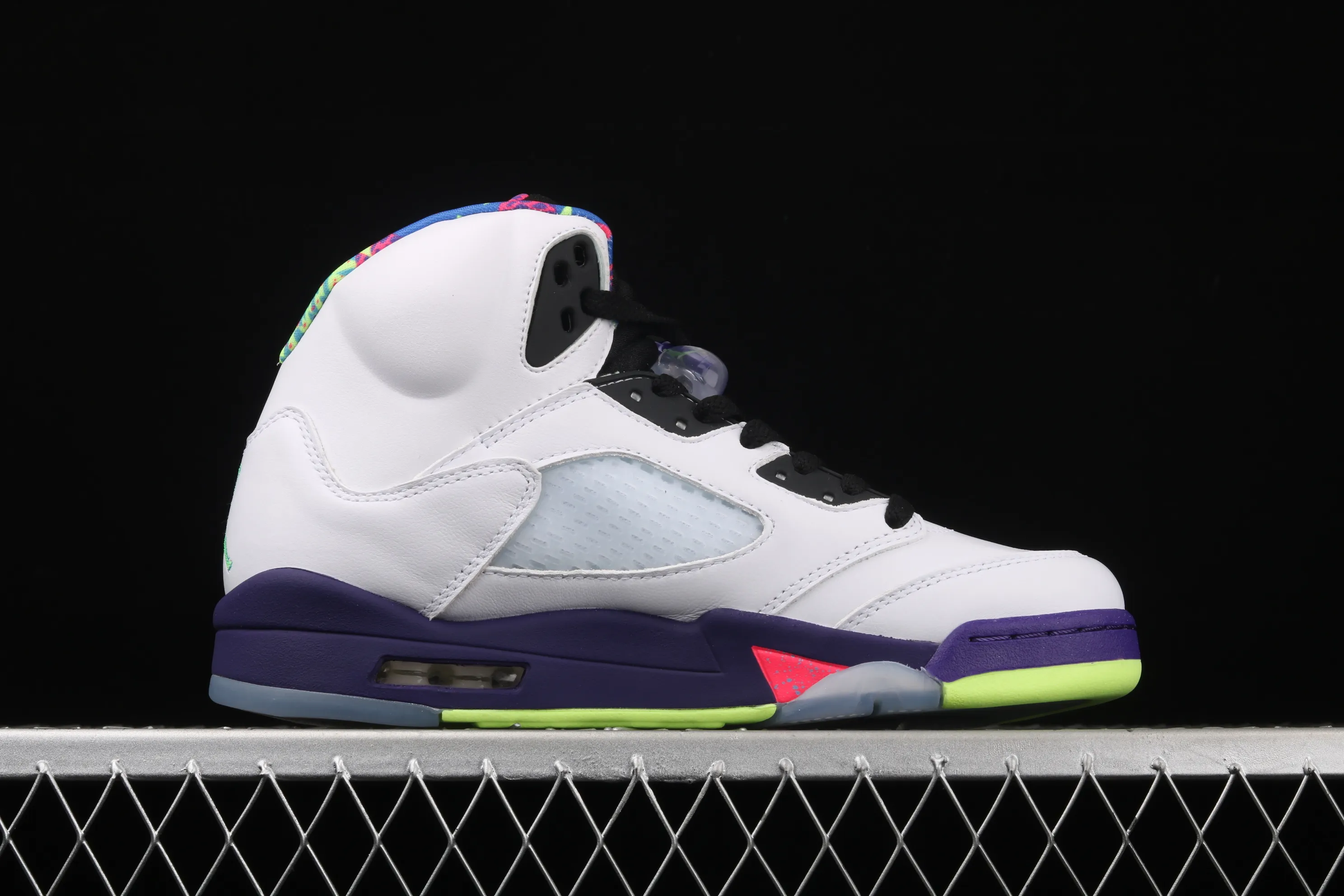 All categories Air Jordan Jordan series basketball shoes Air Jordan 5 Air Jordan 5 White Bel-Air AJ5 Joe 5 Fresh Prince 2020 version College Purple DB3335-100